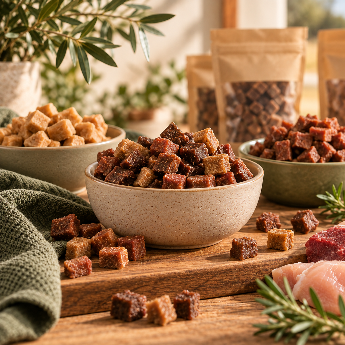 Weiche Softsnacks und Leckerlis für Hunde
