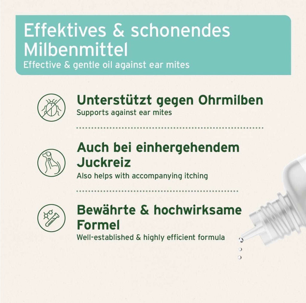 AniForte® Ohrmilbenöl für Hunde – Ohrenpflege