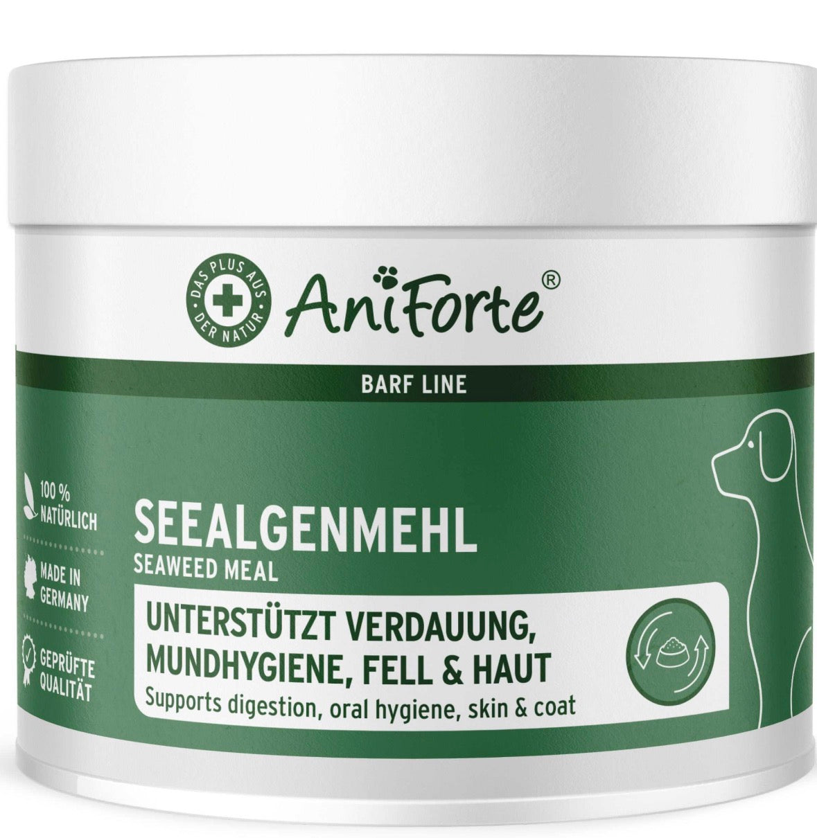 AniForte® BARF-Line Seealgenmehl für Hunde – natürliche Jodquelle zum BARFen