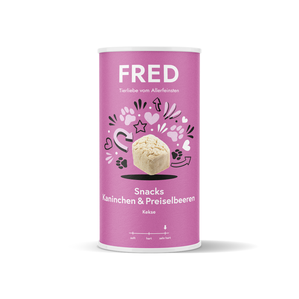 Snacks Kaninchen & Preiselbeeren
