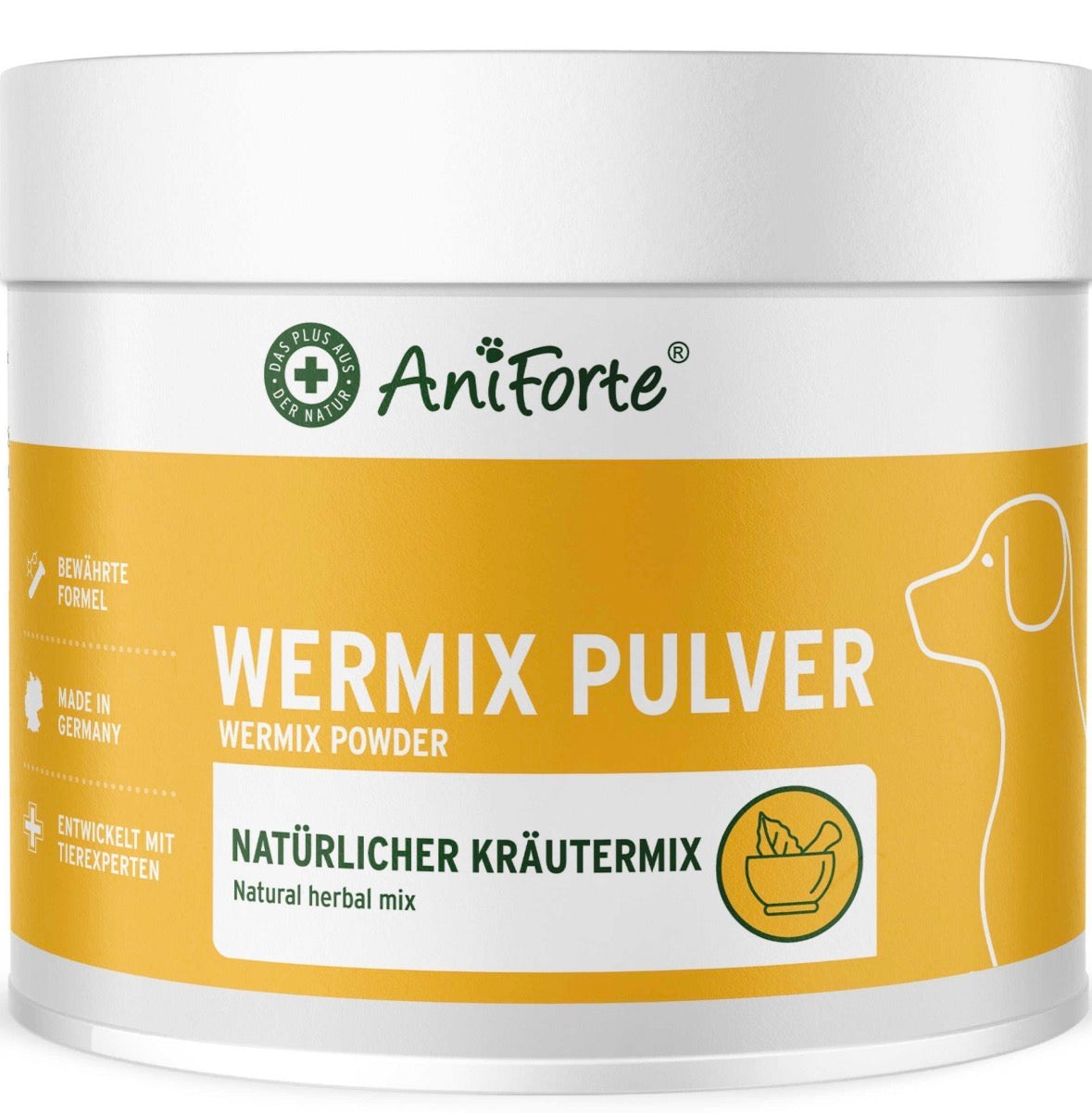 AniForte® WermiX für Hunde – Kräutermischung, 250 g