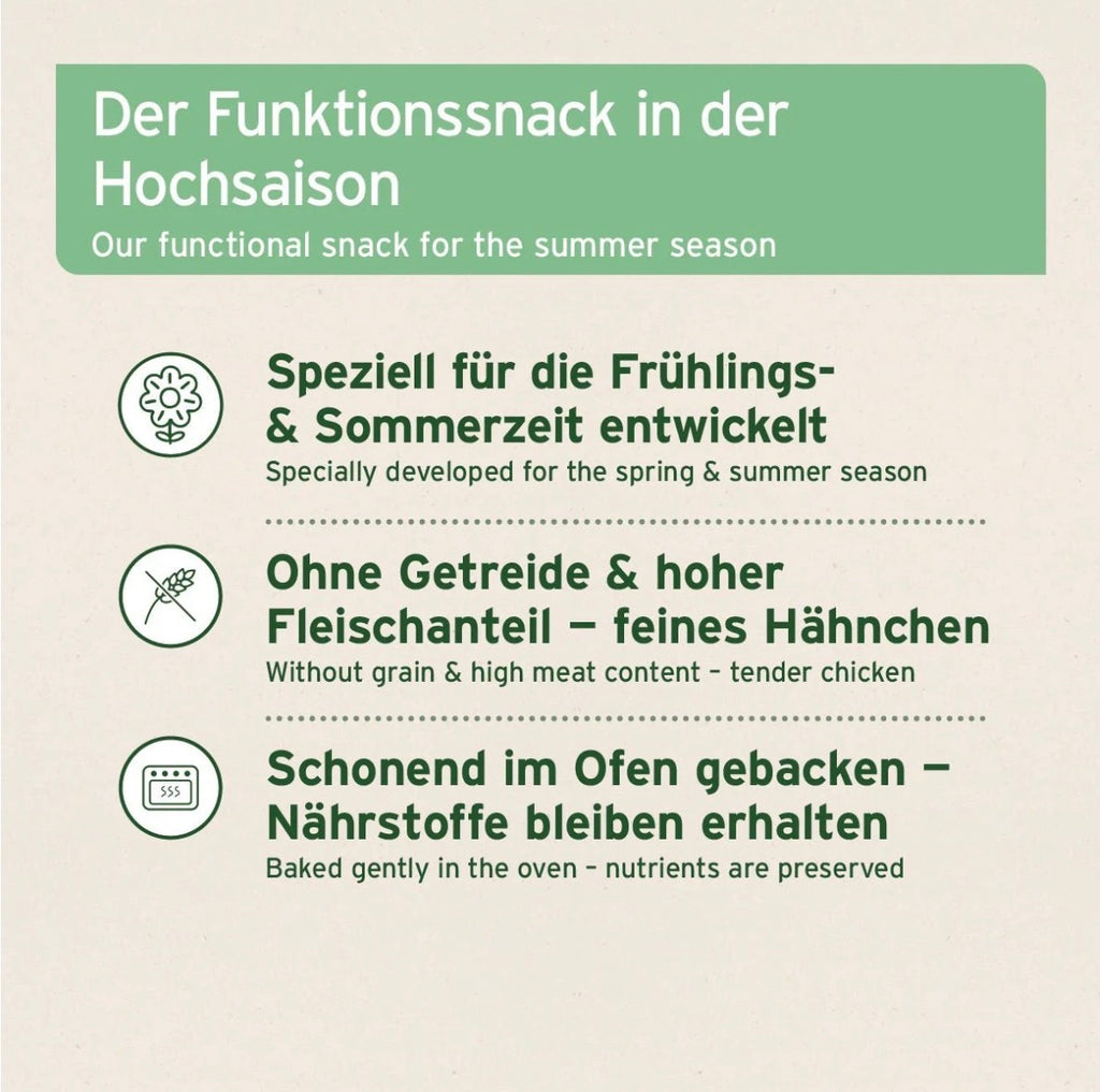 AniForte® Z-Season Snack für Hunde – mit Hähnchen & Schwarzkümmel