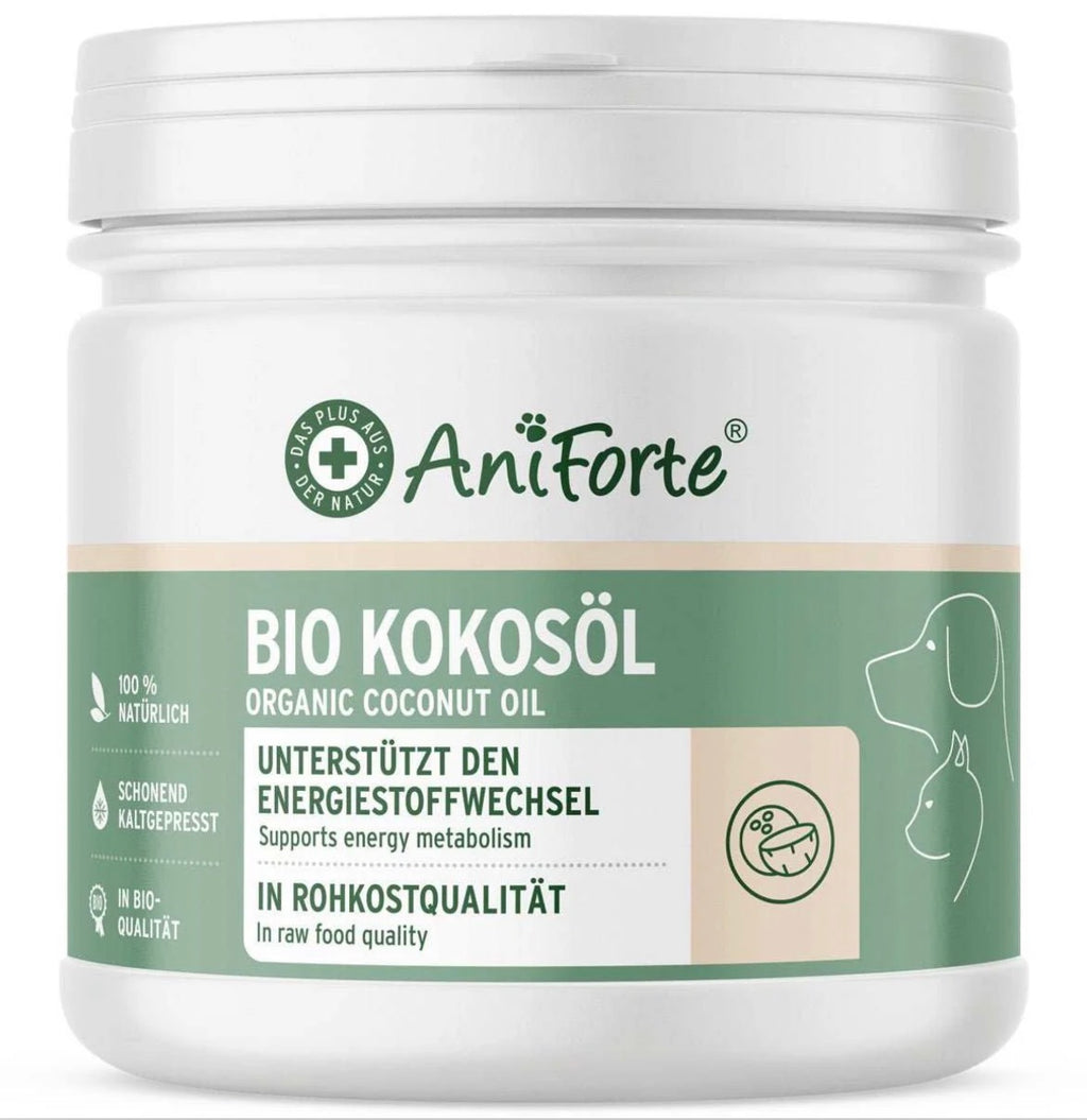 AniForte® Bio Kokosöl für Hunde – Futterergänzung & Fellpflege