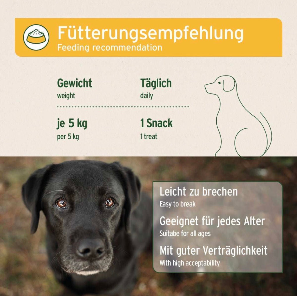 AniForte® Gras- & Kotfresser Snack für Hunde – mit Rinderpansen