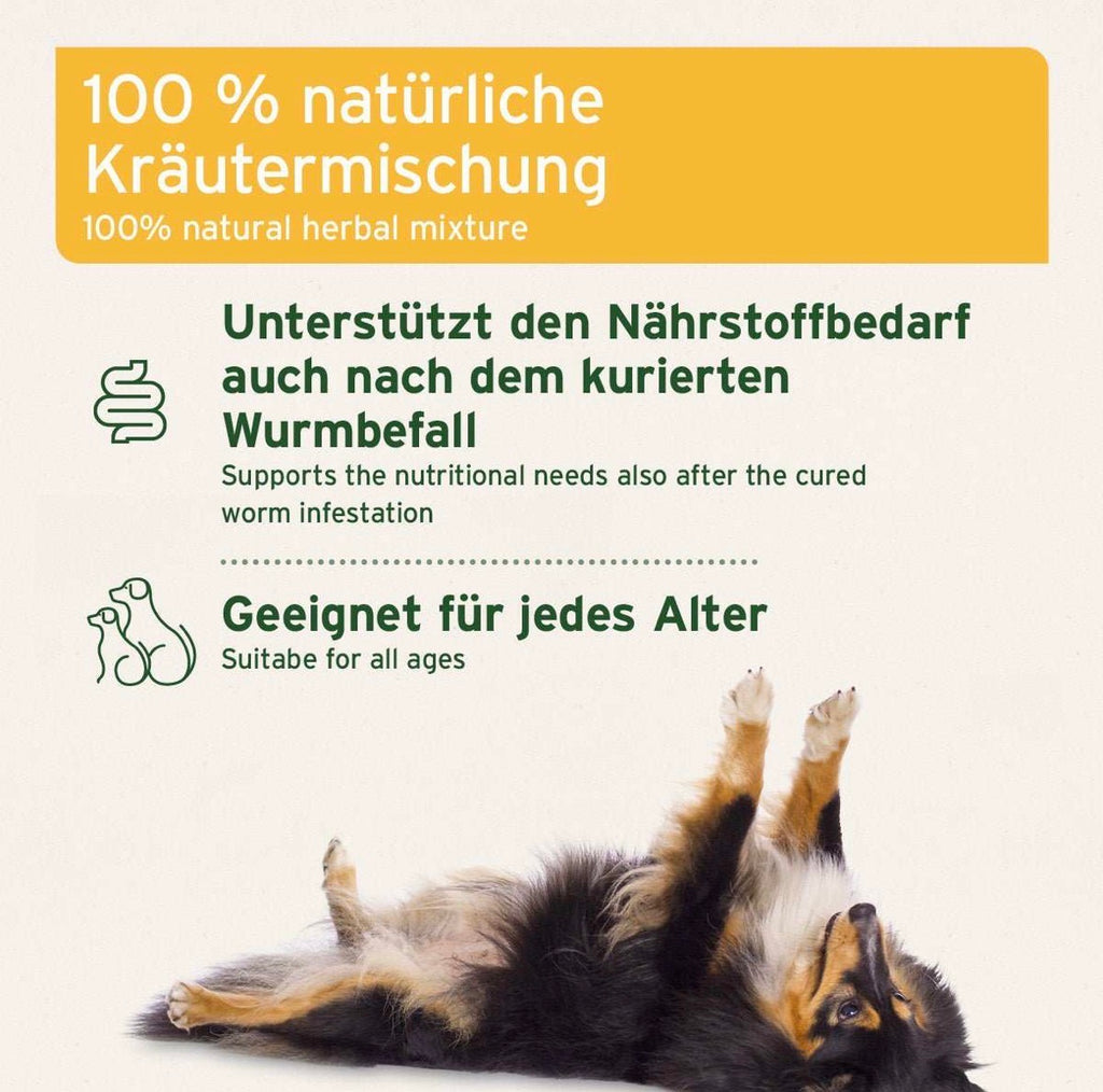 AniForte® WermiX für Hunde – Kräutermischung, 250 g