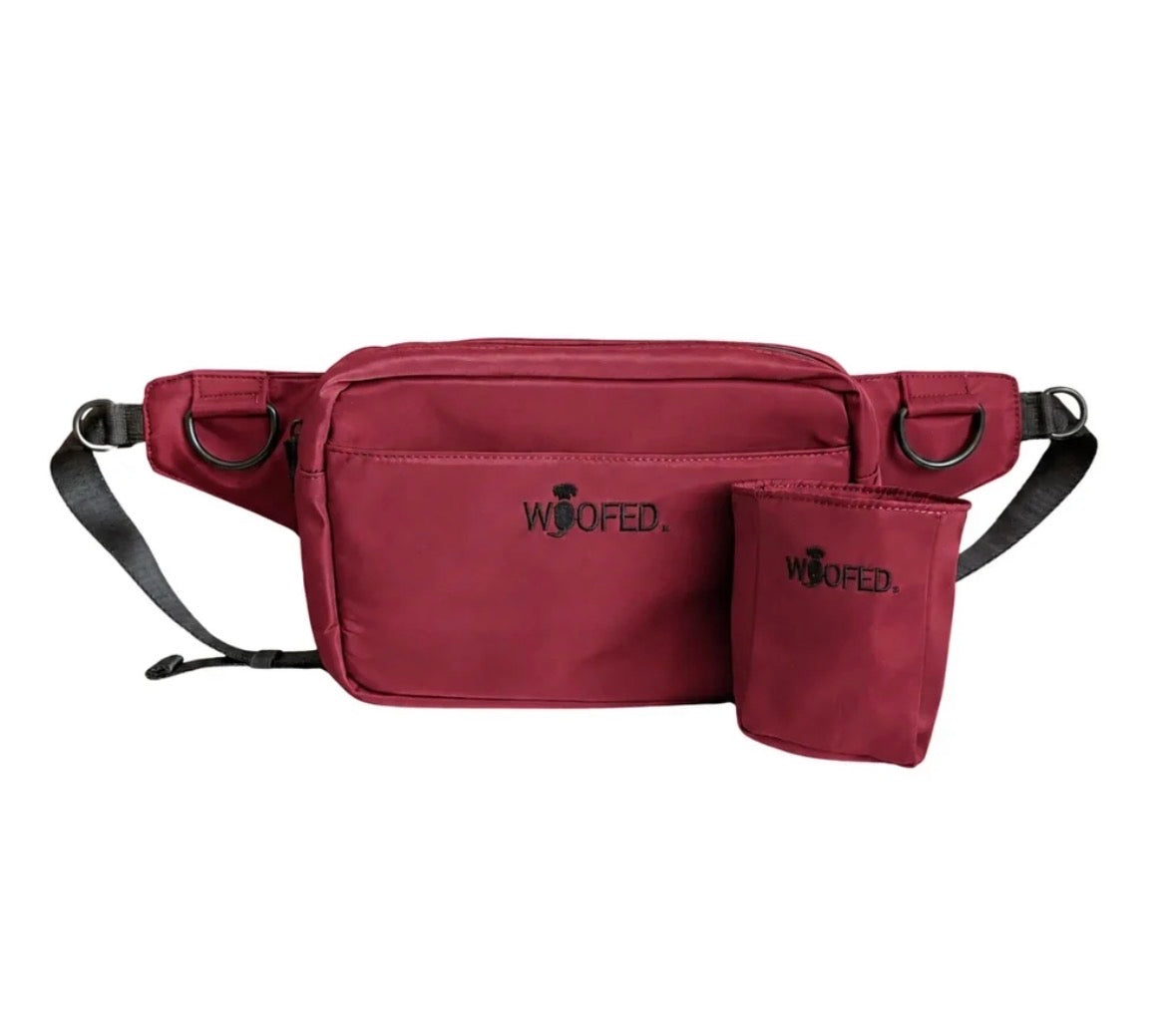Multifunktionale Gassitasche 2-in-1 – Bauch- & Schultertasche