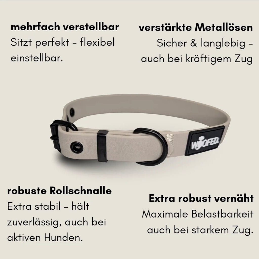 Classic Halsband – wasserfest & verstellbar