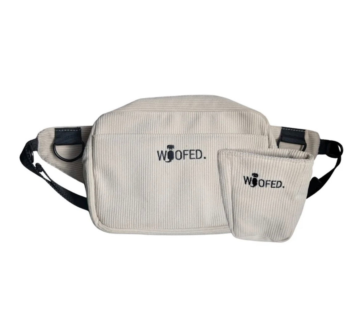 Multifunktionale Gassitasche 2-in-1 – Bauch- & Schultertasche