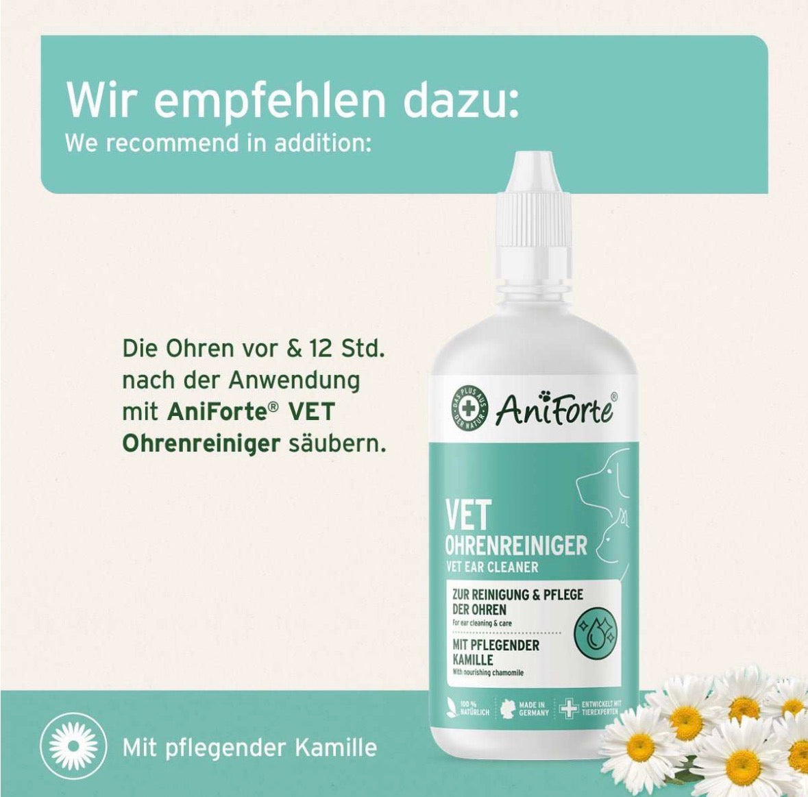 AniForte® Ohrmilbenöl für Hunde – Ohrenpflege