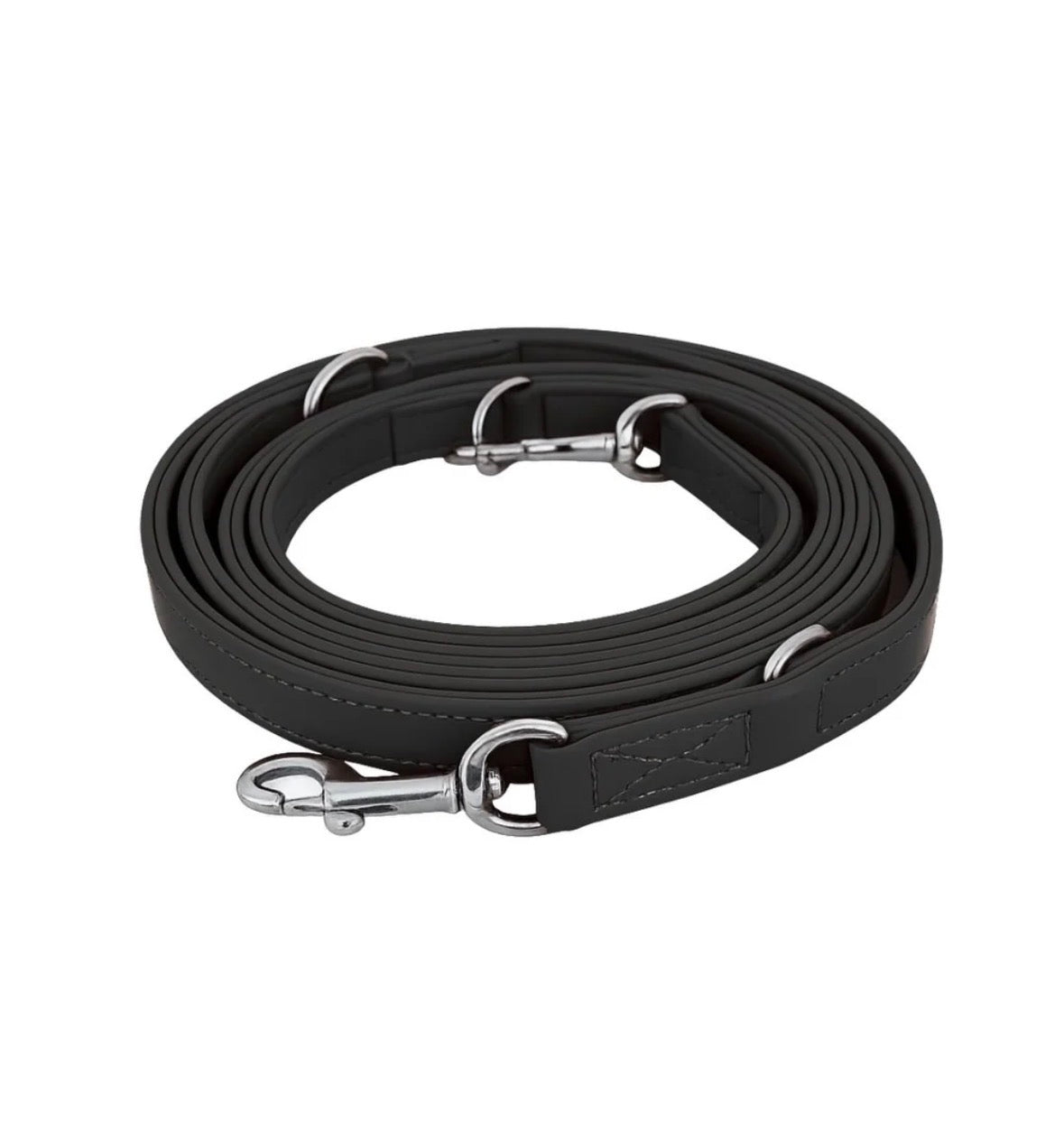 Leder-Führleine „Classic Soft“ – 3-fach verstellbar