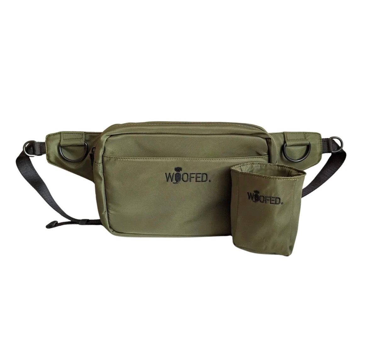 Multifunktionale Gassitasche 2-in-1 – Bauch- & Schultertasche