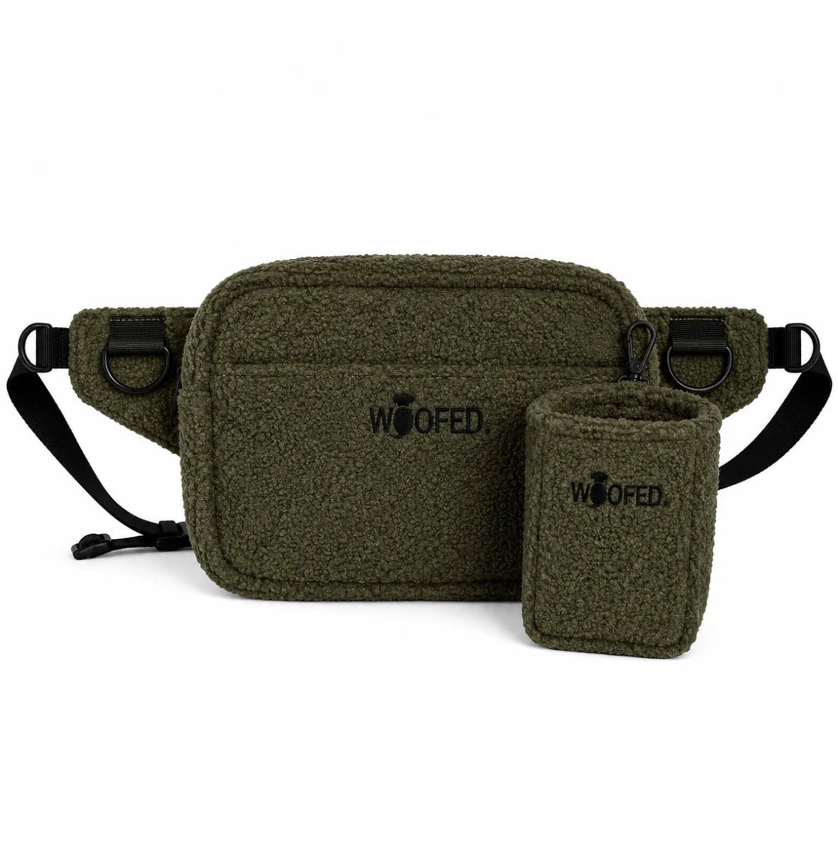 Multifunktionale Gassitasche 2-in-1 – Bauch- & Schultertasche