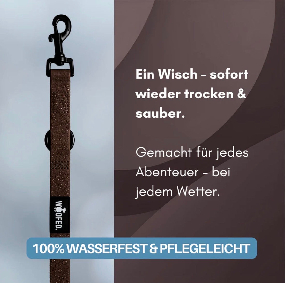 Classic Führleine – wasserfest & 3-fach verstellbar