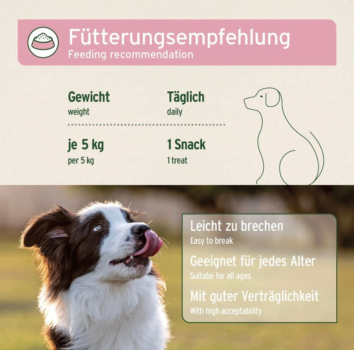 AniForte® Detox-Snack für Hunde – vegetarisch mit Süßkartoffel & Kräutern - 50g