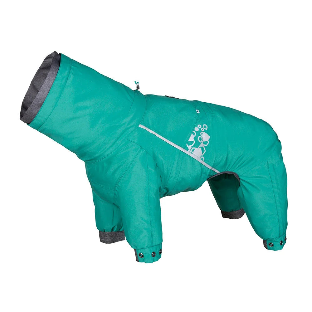 Hurtta Mudventure Overall ECO – Wasserdichter Regenoverall für Hunde