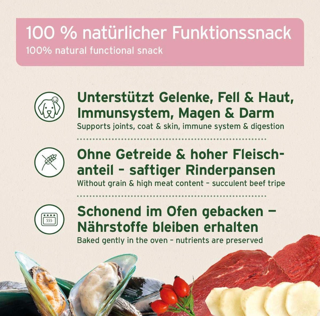 AniForte® 4in1 Snack für Hunde – mit Rinderpansen