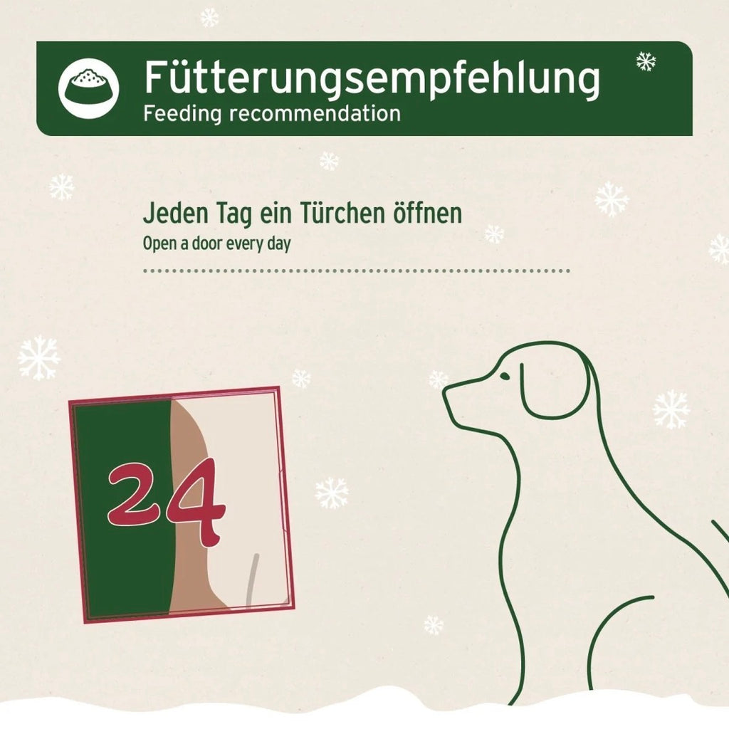 AniForte® Adventskalender 2026 für Hunde – 24 natürliche Snack-Überraschungen