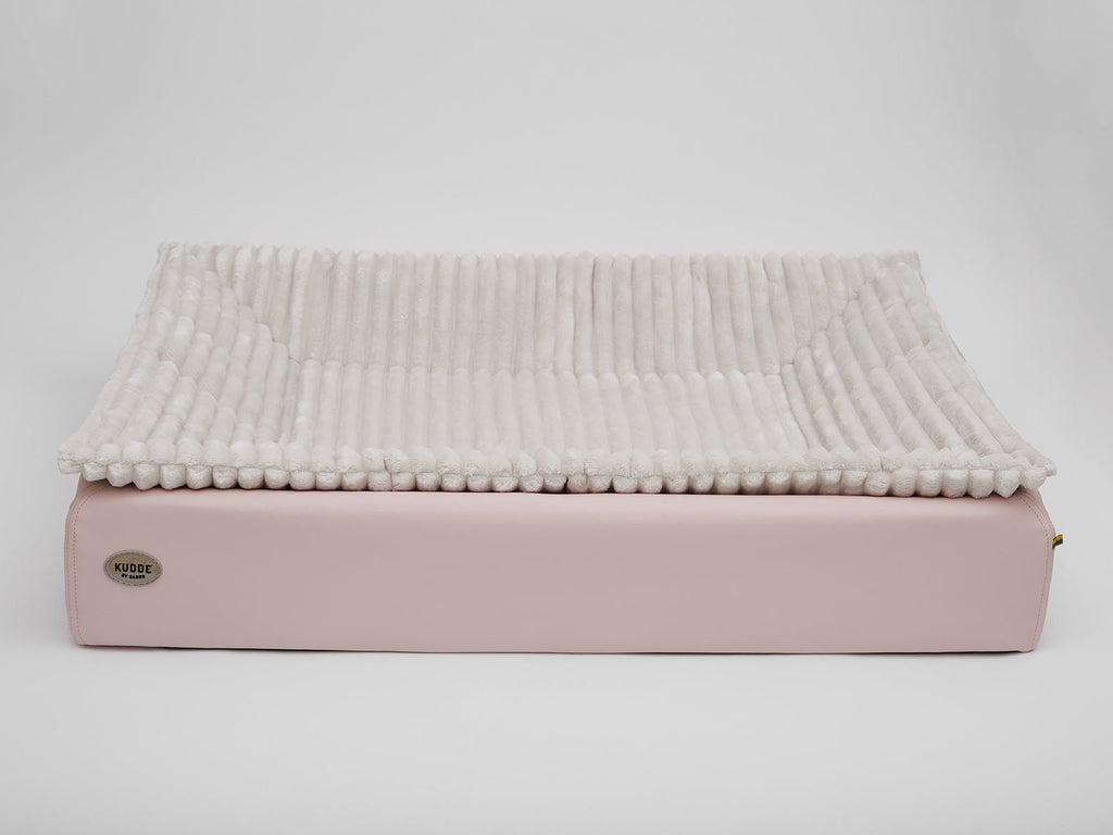 Hundebett KUDDE Pastell Kunstleder