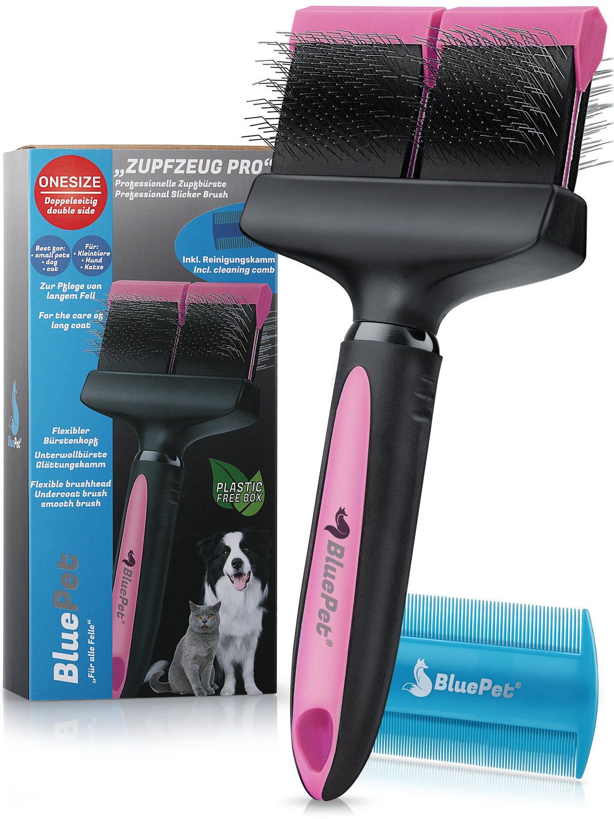ZupfZeug Pro – Flexible Zupfbürste für Hunde