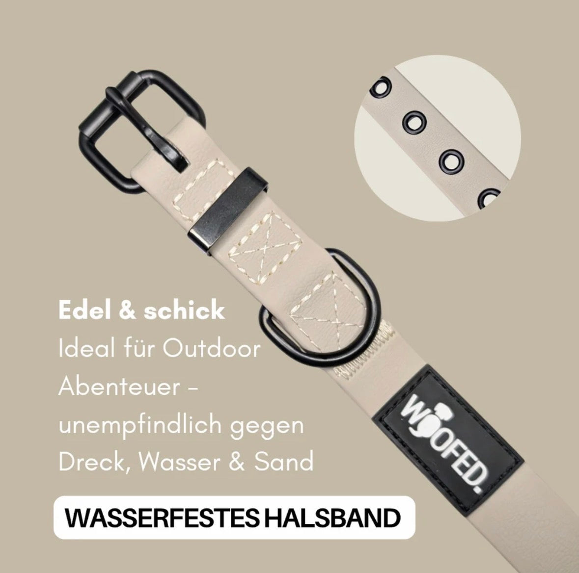 Classic Halsband – wasserfest & verstellbar