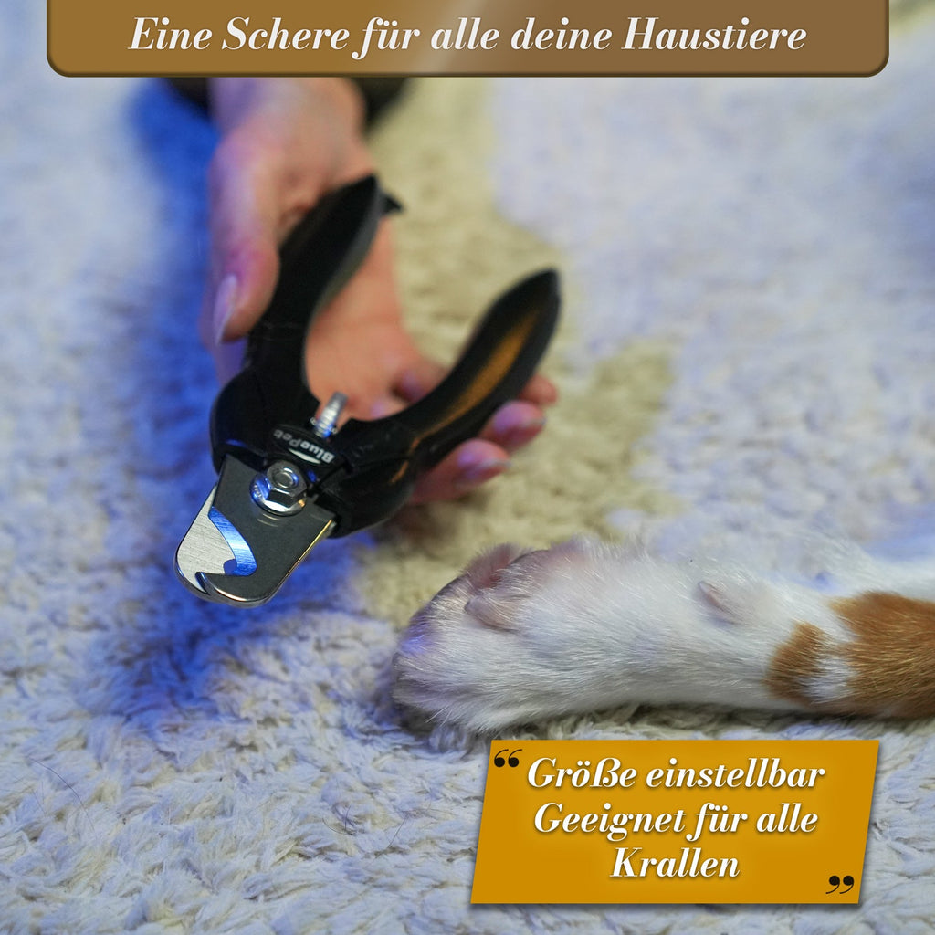 KrallenSchön – verstellbare Krallenschere für Hunde S–L