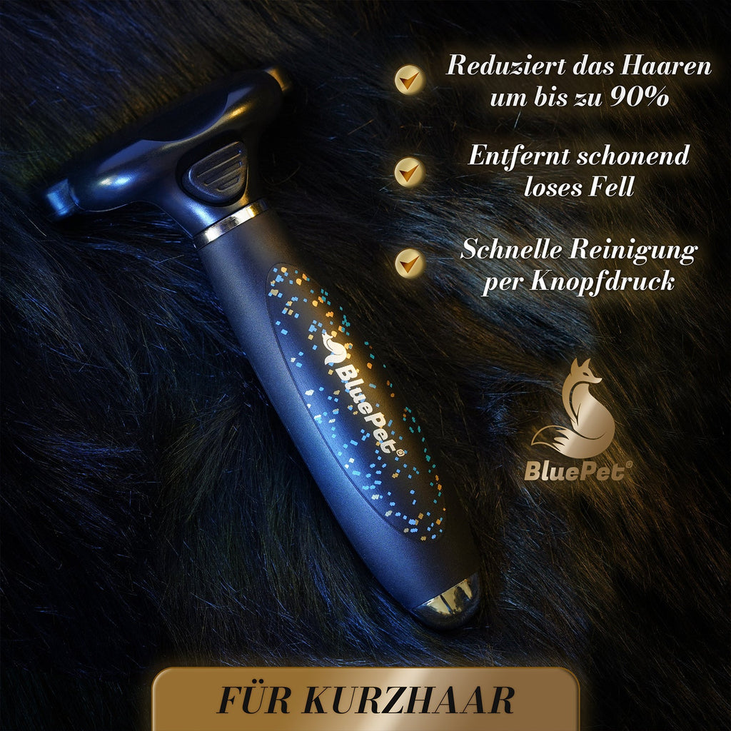 UnterwollGlück 2.0 – Kurzhaar-Unterwollbürste mit Selbstreinigung