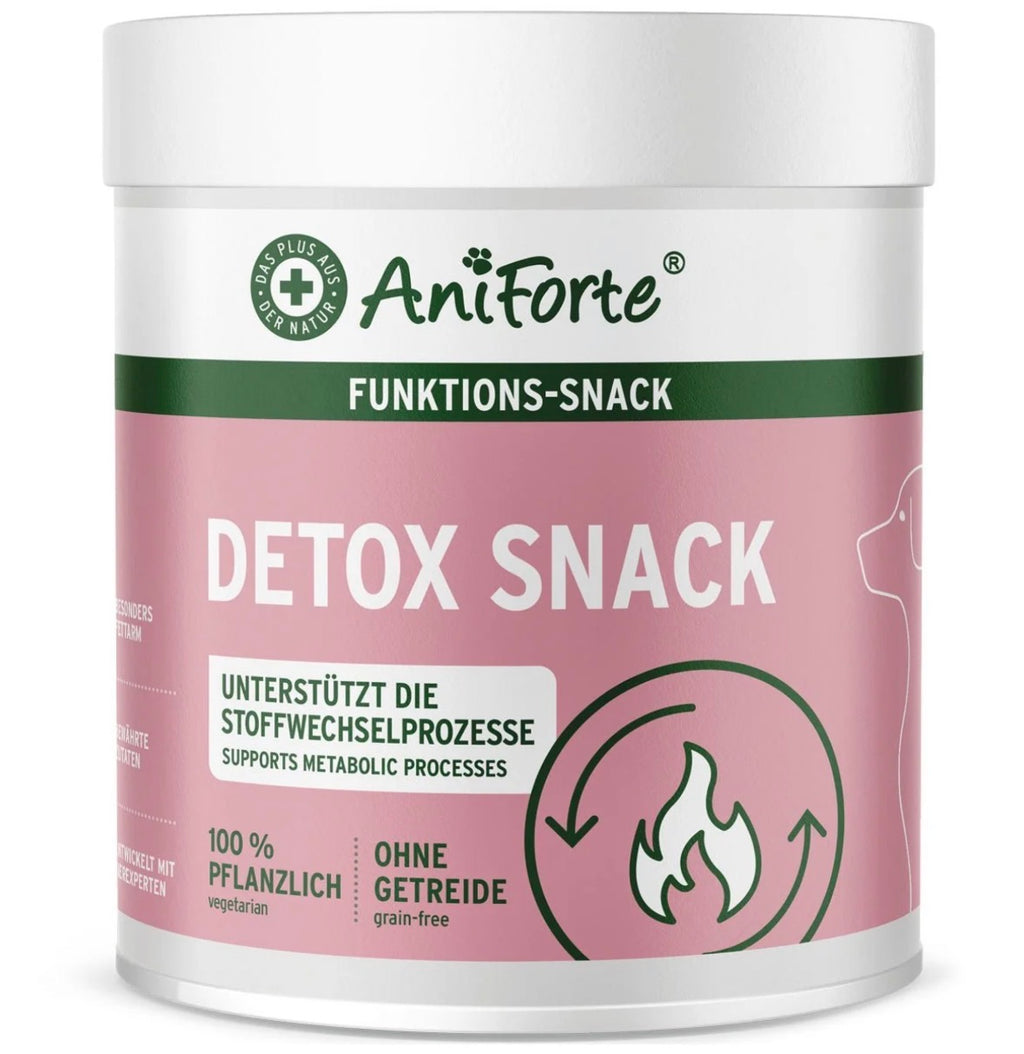 AniForte® Detox-Snack für Hunde – vegetarisch mit Süßkartoffel & Kräutern - 50g