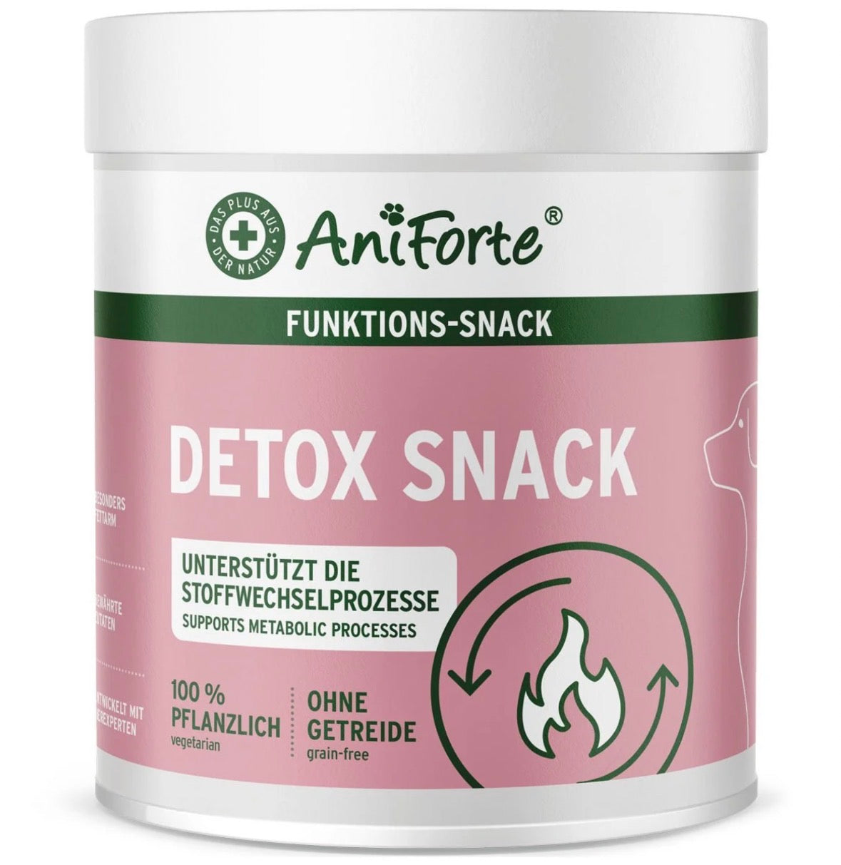 AniForte® Detox-Snack für Hunde – vegetarisch mit Süßkartoffel & Kräutern - 50g