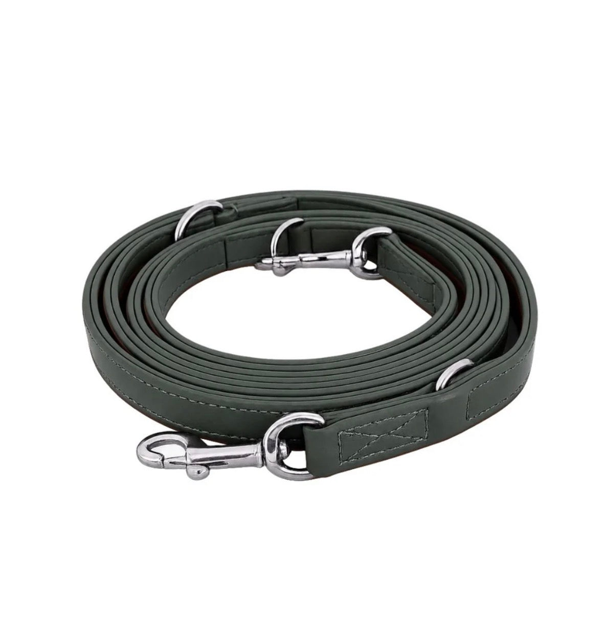 Leder-Führleine „Classic Soft“ – 3-fach verstellbar