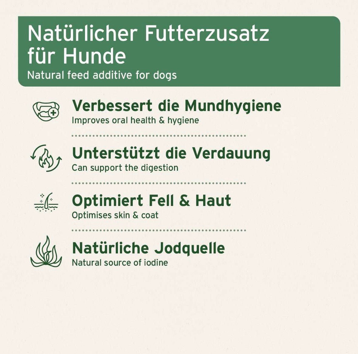 AniForte® BARF-Line Seealgenmehl für Hunde – natürliche Jodquelle zum BARFen