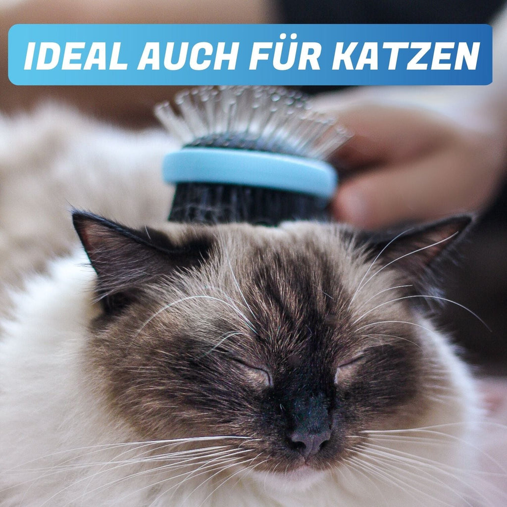 DoppelDecker – doppelseitige Fellbürste für Hunde