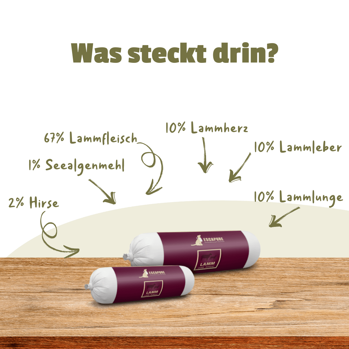 Lamm Wurst