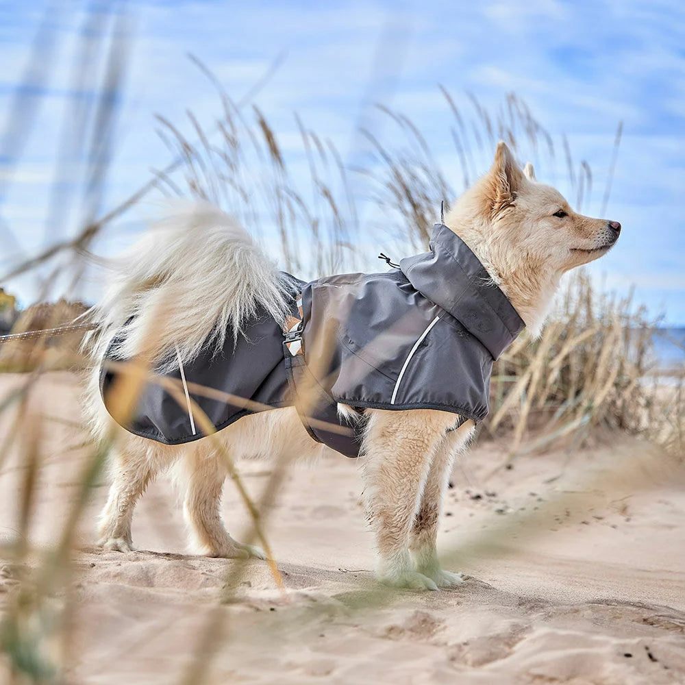 Hurtta Mudventure Coat ECO – Wasserdichter Regenmantel für Hunde