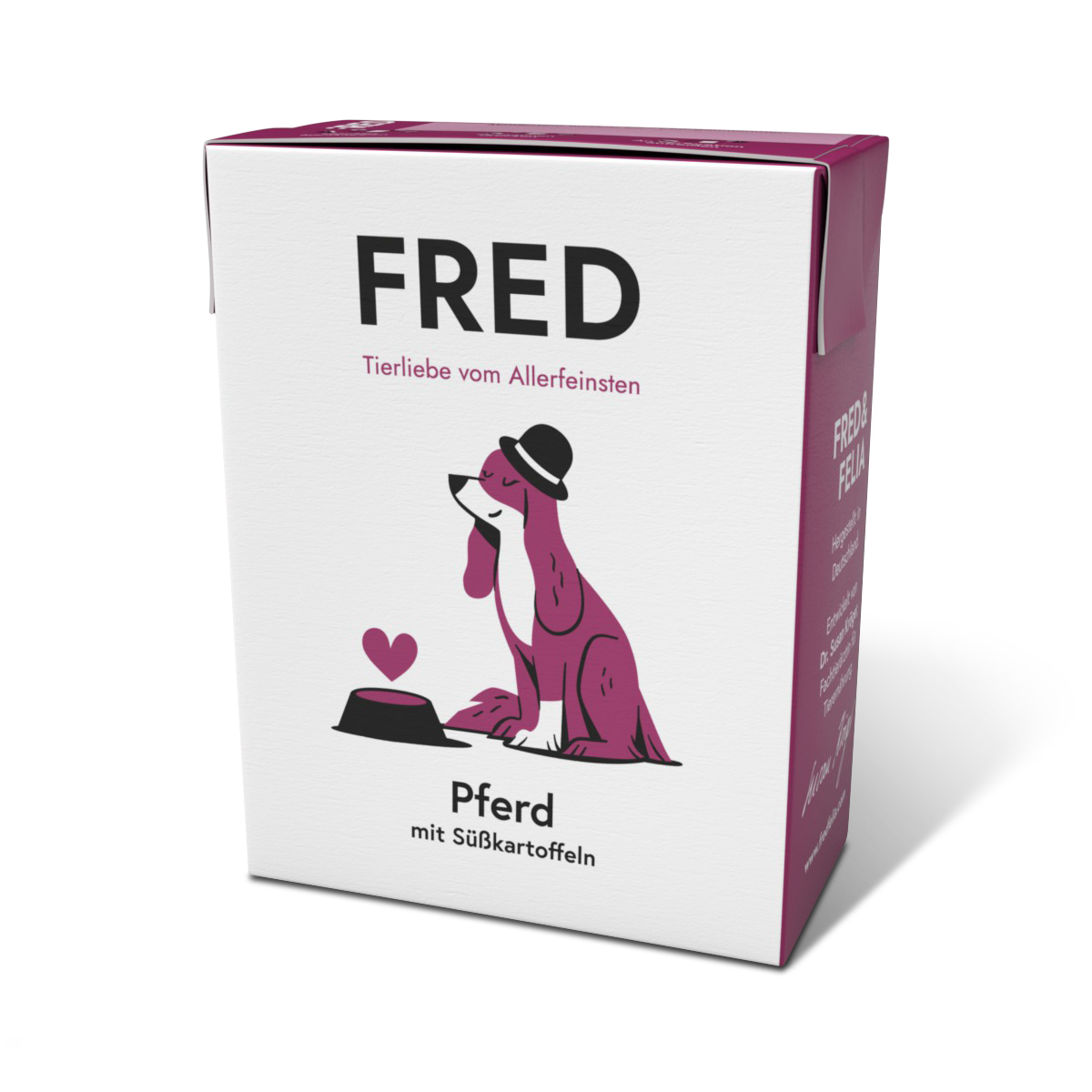 Pferd mit Süßkartoffeln