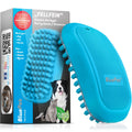 FellFein Gummistriegel – Fell- & Badebürste für Hunde