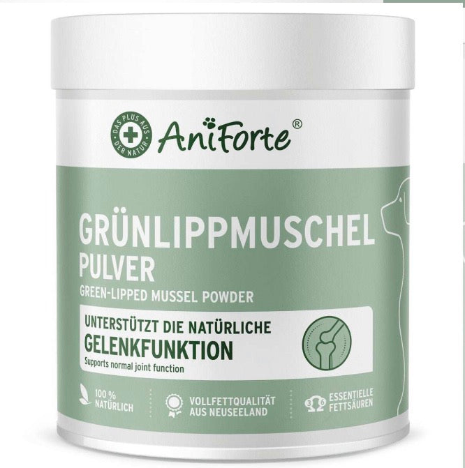 AniForte® Grünlippmuschel Pulver – für Gelenke & Beweglichkeit
