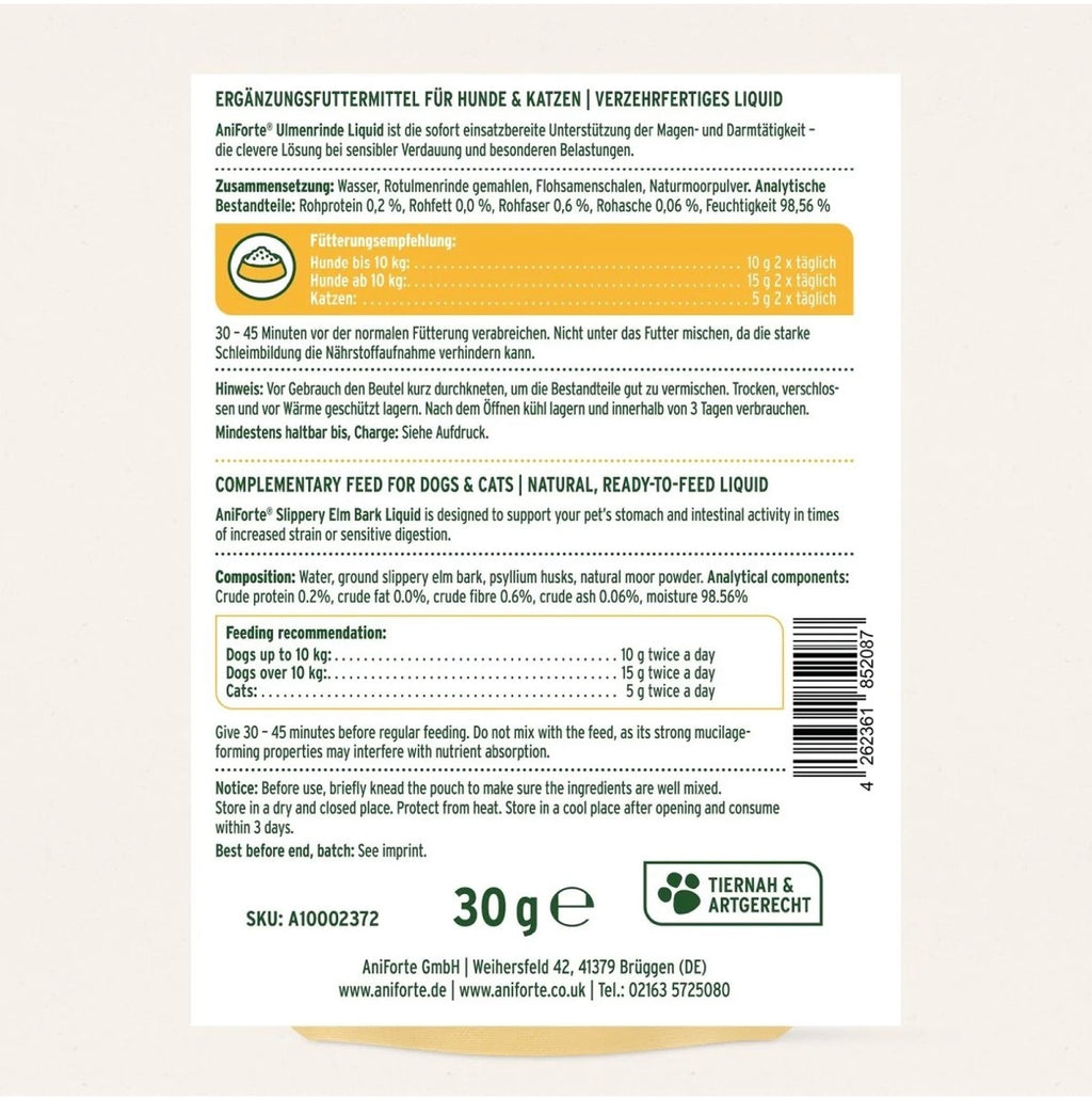 AniForte® Ulmenrinde Liquid – für Magen & Darm
