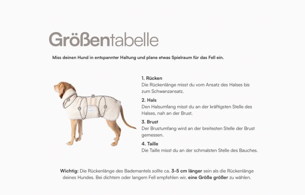 Hundebademantel Cozy Hug