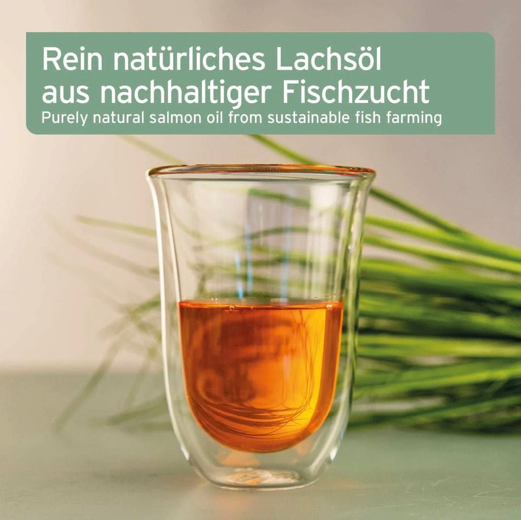 AniForte® Lachsöl – hochwertiges Fischöl für vitale Haut & schönes Fell