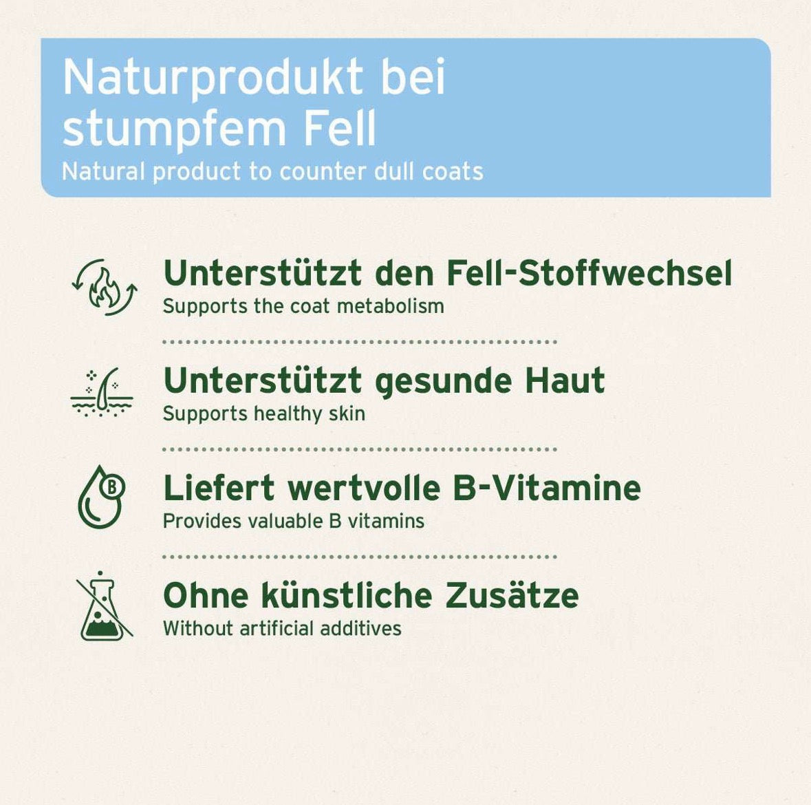 AniForte® Bierhefe Pulver – für Haut & glänzendes Fell