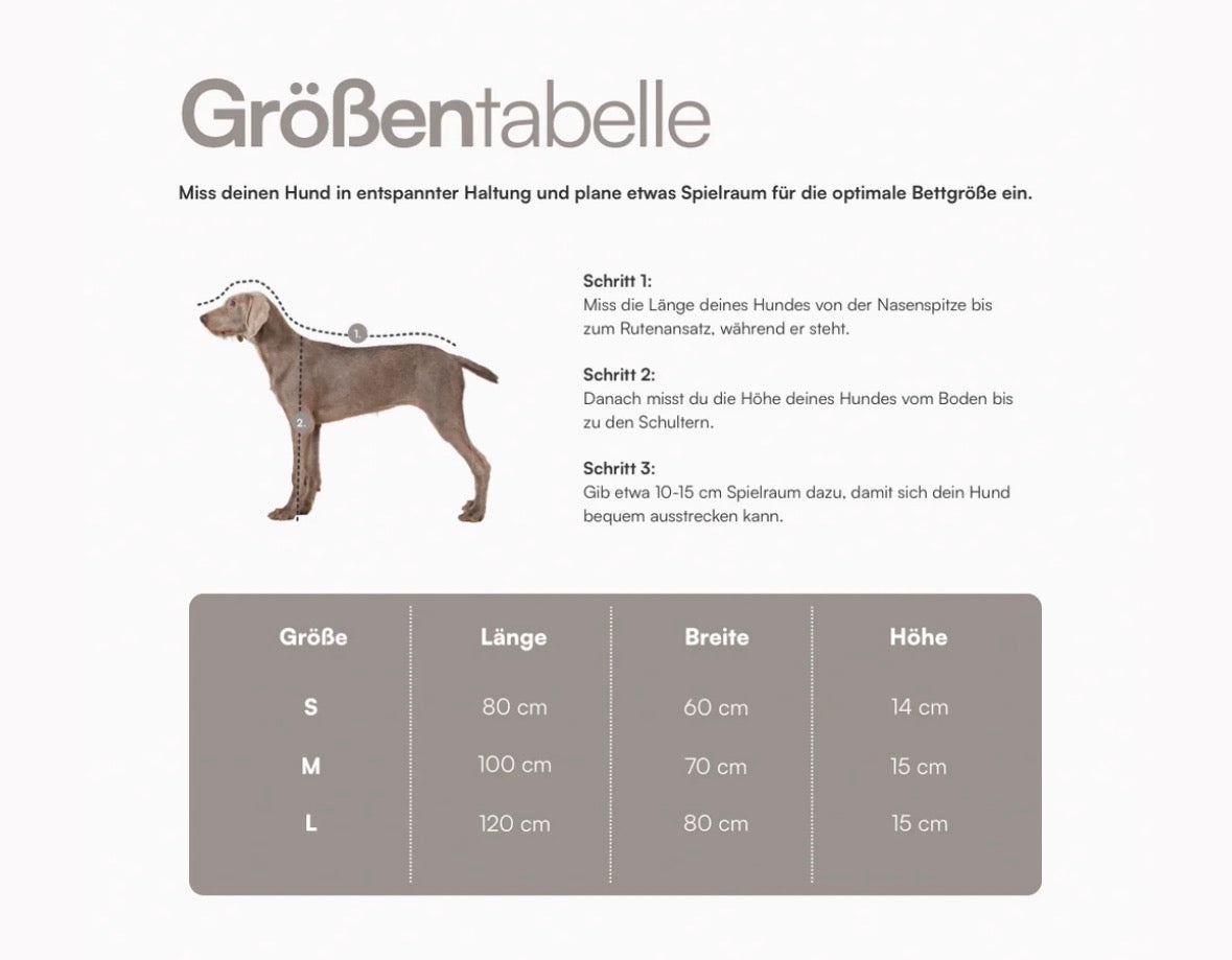 Hundebett Teddy