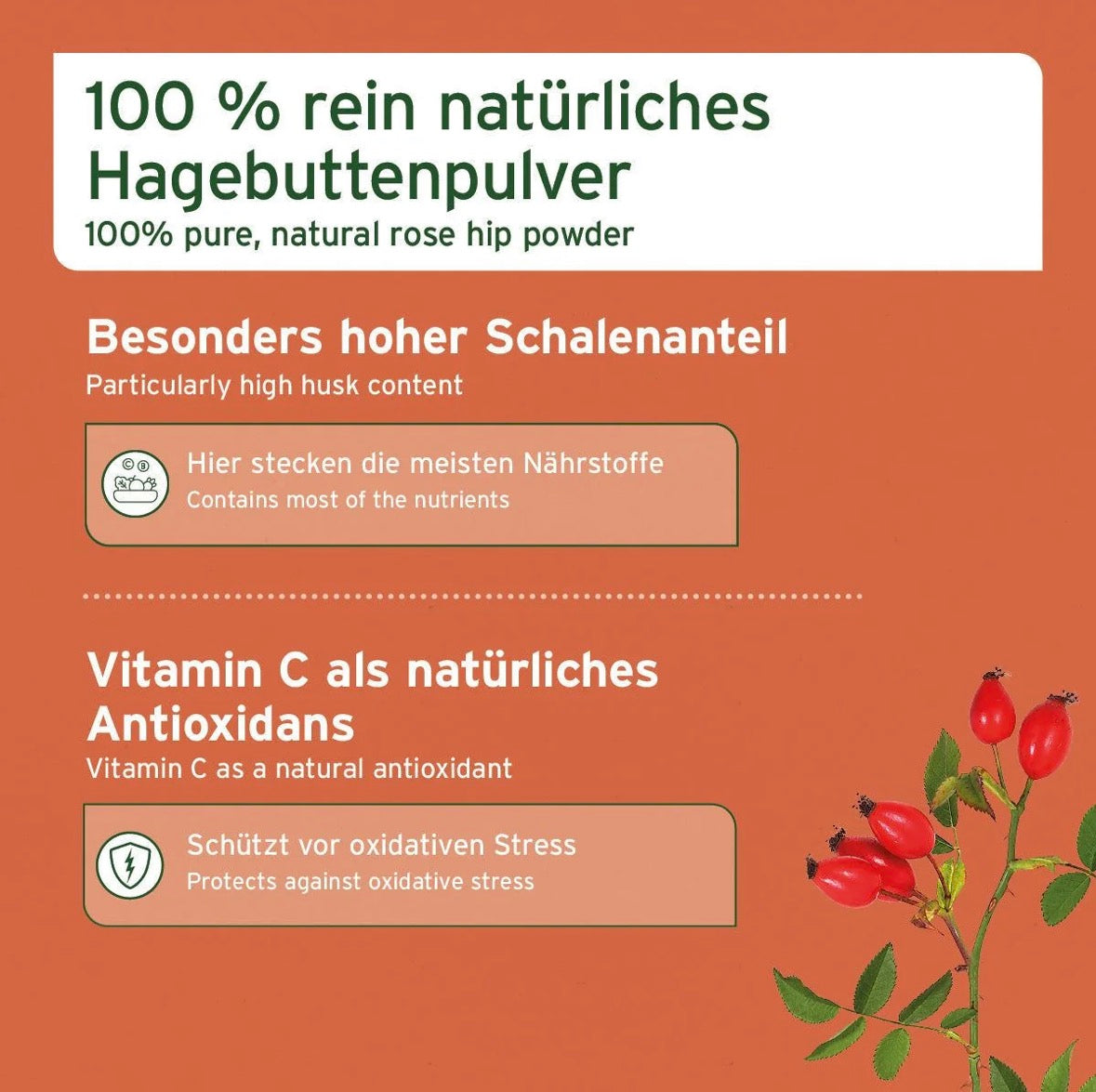 AniForte® Hagebuttenpulver – für Immunsystem & Gelenke