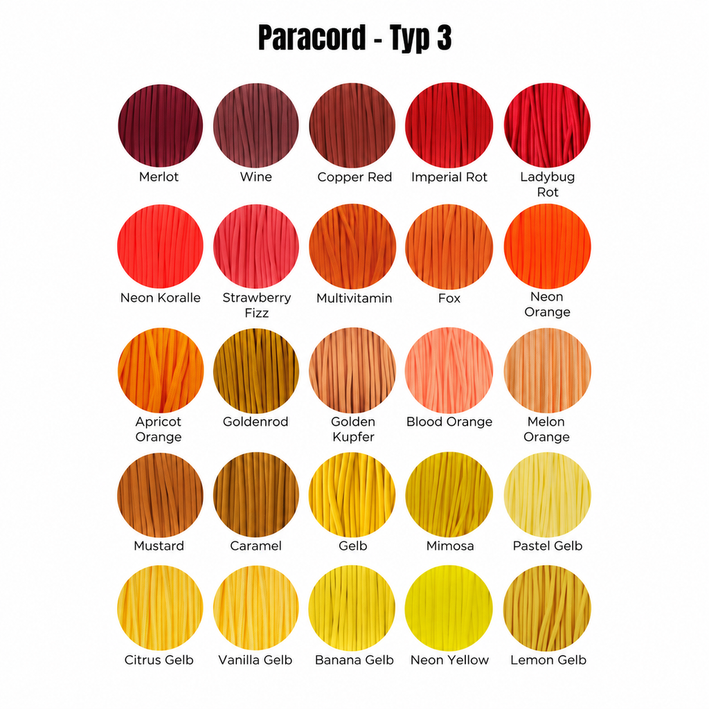 Biothane-Paracord-Halsband „Twist“ – individuell konfigurierbar
