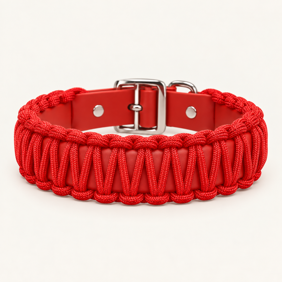 Biothane-Paracord-Halsband „Twist“ – individuell konfigurierbar