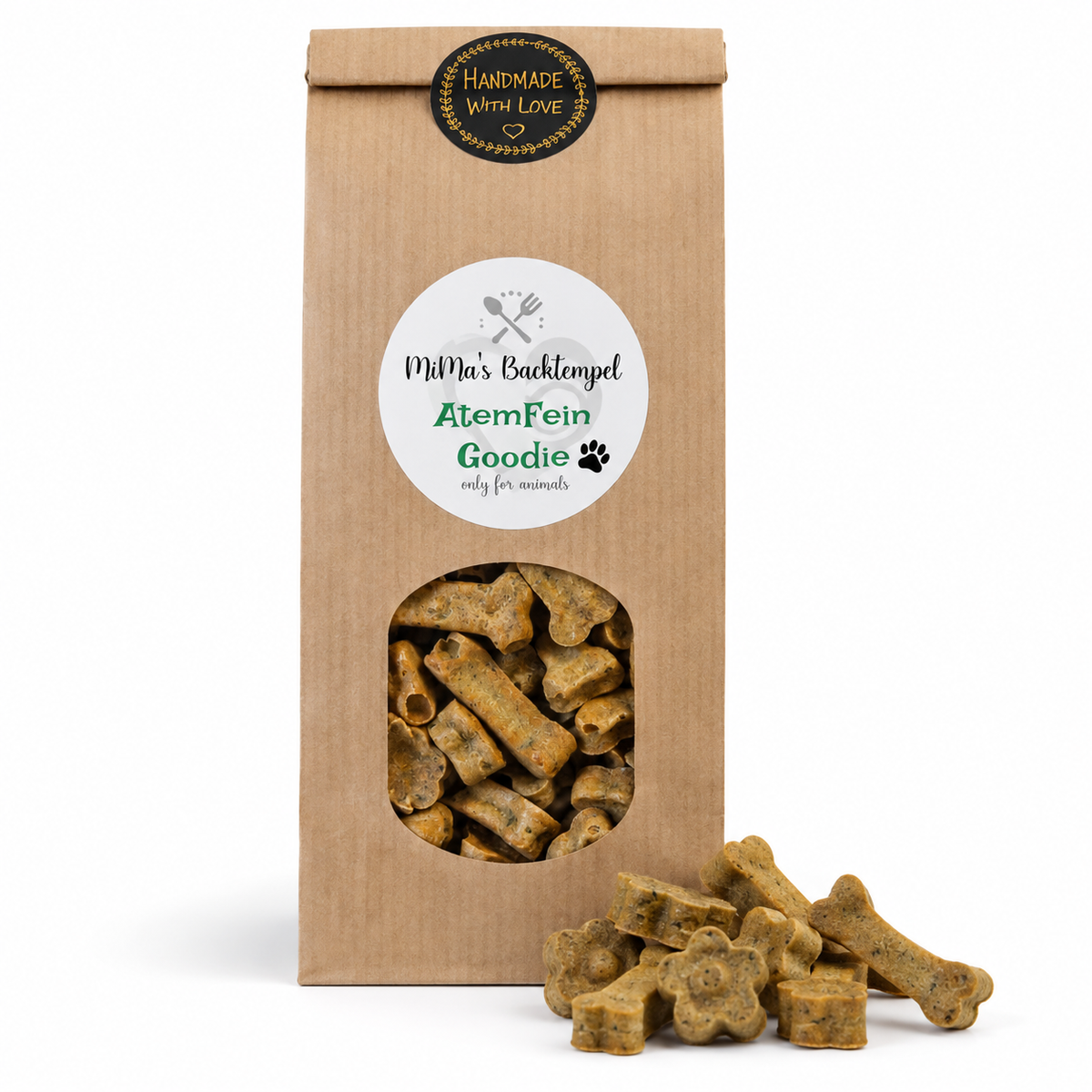 AtemFein – getreidefreie Hundekekse für frischen Atem, 80 g