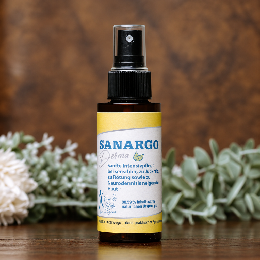 SANARGO-Pet & SANARGO-Derma – Pflegespray für Mensch & Tier