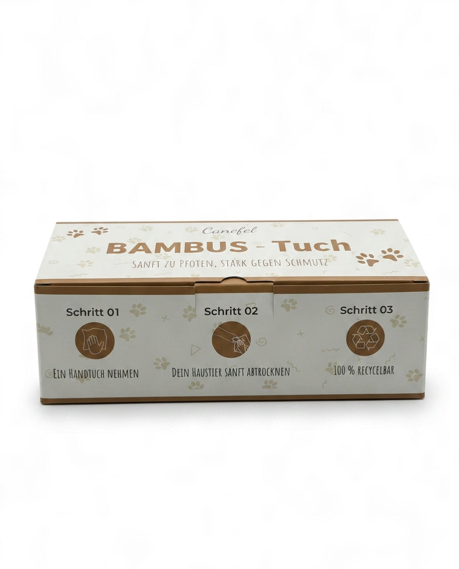 Bambus-Pflegetücher für Haustiere – 5er-Set
