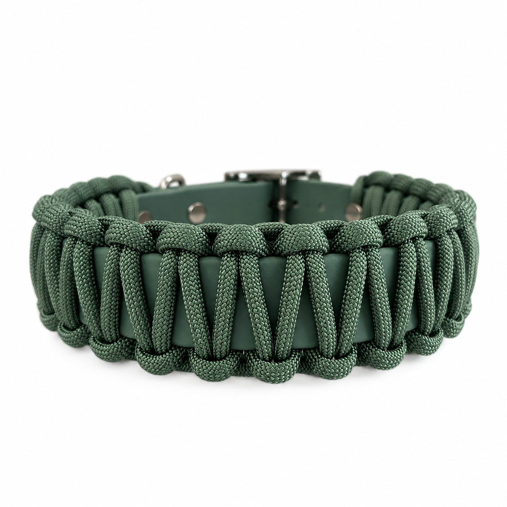 Biothane-Paracord-Halsband Salbei