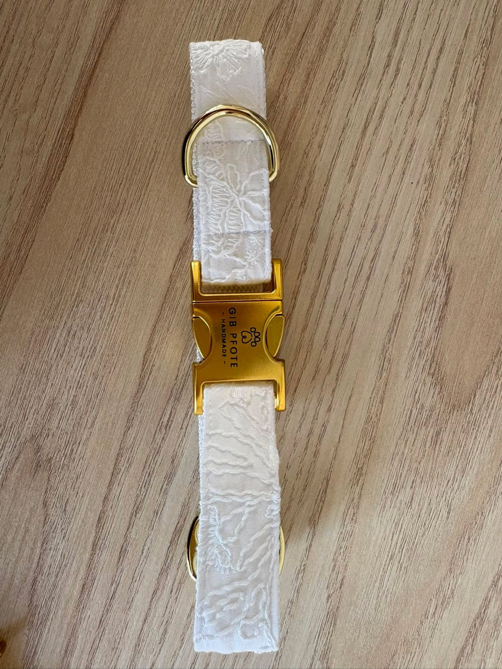 Hochzeitsset – Halsband & Leine