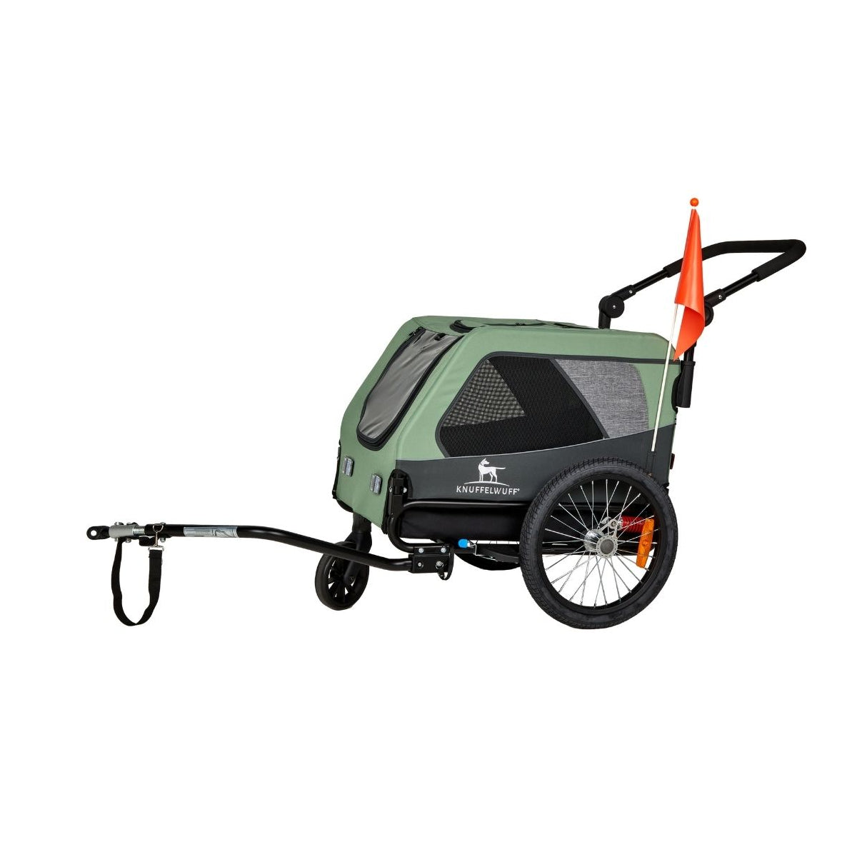 Hundeanhänger Cruvado mit Federung – Fahrradanhänger & Buggy für Hunde
